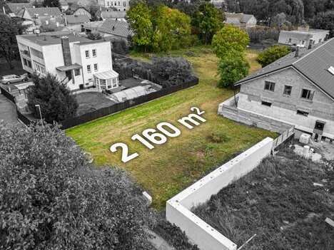Prodej stavebního pozemku 2160 m² Nučice - Praha Západ