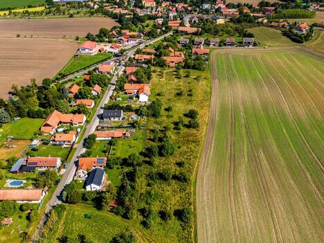 Prodej pozemků určených k výstavbě 6045 m2 Běchary, okres Jičín